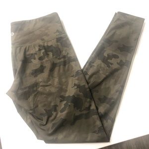 Lululemon Camo Print Leggings